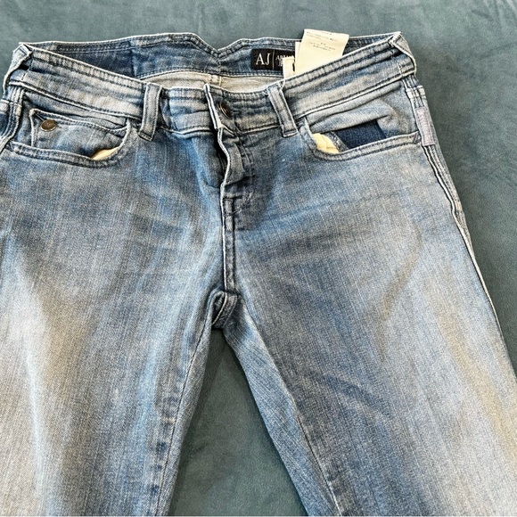 AJ Armani Jeans size 28 eu or size 36/S in US rhinestones in the back - Picture 5 of 5